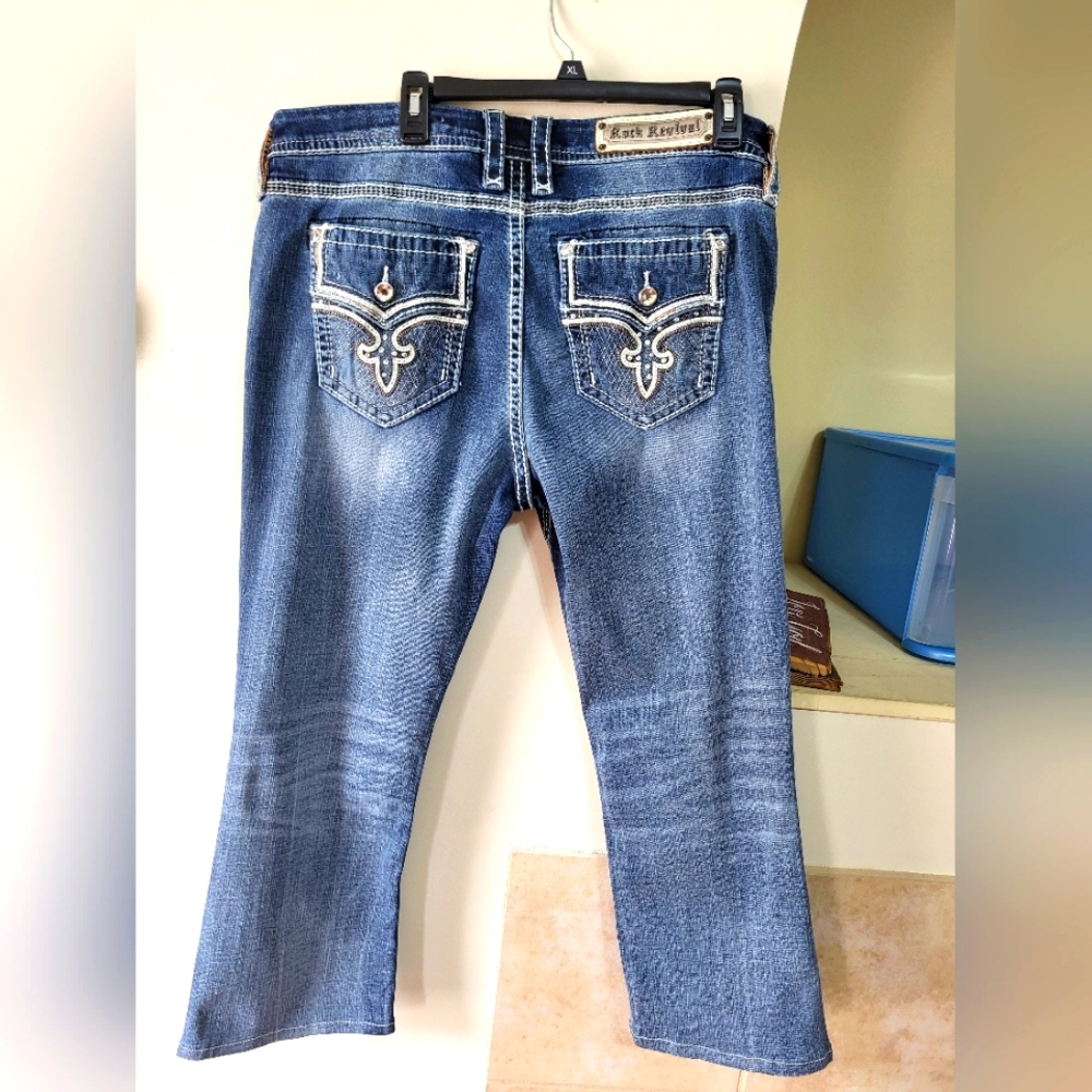 Rock Revival RANA Easy Boot Jeans (Cropped)